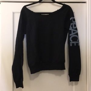 Vintage Havana Sweatshirt w/Graphic Back + Sleeve